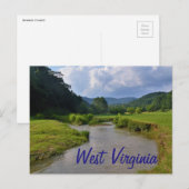 West Virginia Briefkaart (Voorkant / Achterkant)