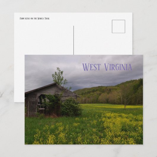 West Virginia Briefkaart (Voorkant / Achterkant)