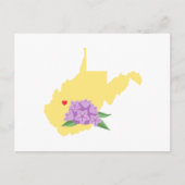 West Virginia Briefkaart (Voorkant)