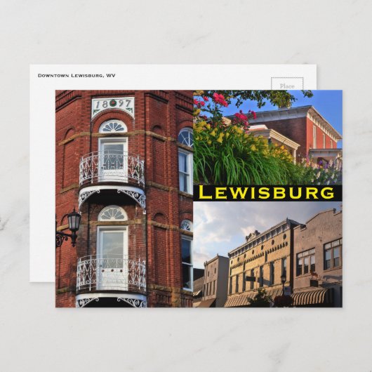 West Virginia Briefkaart (Voorkant / Achterkant)