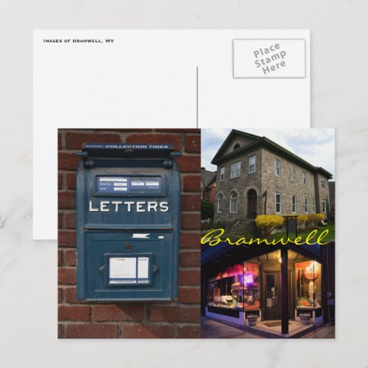 West Virginia Briefkaart (Voorkant / Achterkant)