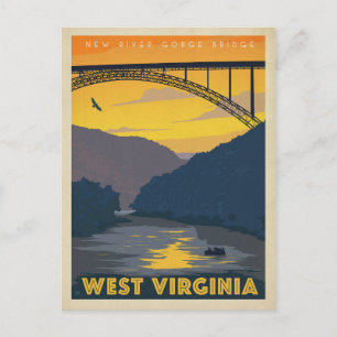 West Virginia Briefkaart