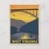 West Virginia Briefkaart (Voorkant)