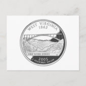 West Virginia Briefkaart (Voorkant)
