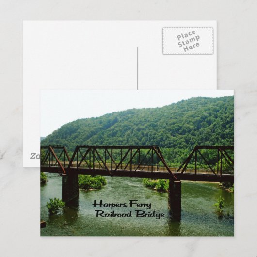 West Virginia Briefkaart (Voorkant / Achterkant)