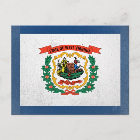 West Virginia Briefkaart (Voorkant)