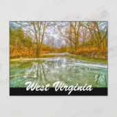 WEST VIRGINIA BRIEFKAART (Voorkant)