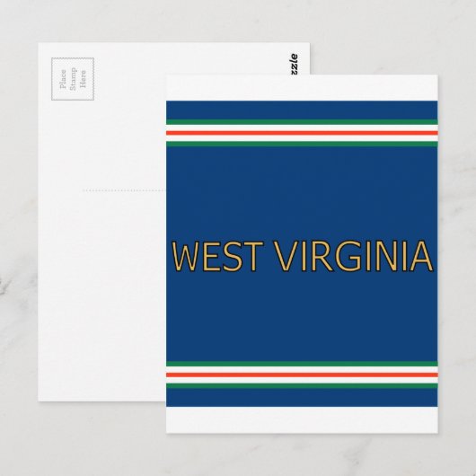 West Virginia Briefkaart (Voorkant / Achterkant)