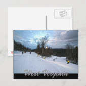 WEST VIRGINIA BRIEFKAART (Voorkant / Achterkant)