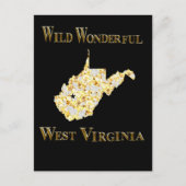 WEST VIRGINIA BRIEFKAART (Voorkant)