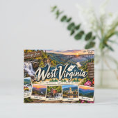 West Virginia Briefkaart (Staand voorkant)