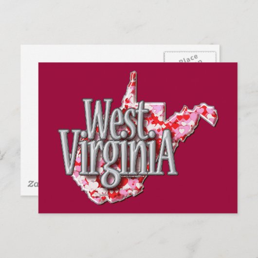 West Virginia Briefkaart (Voorkant / Achterkant)