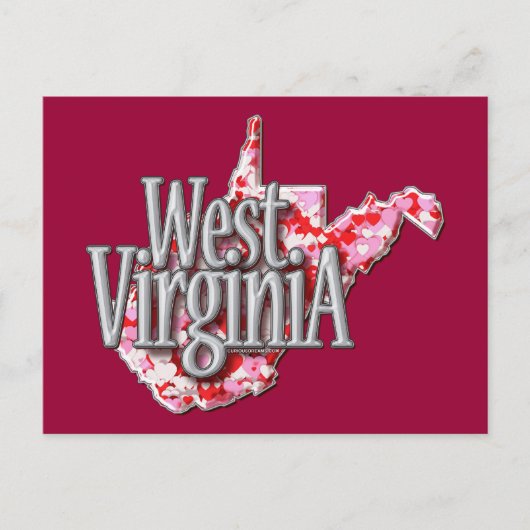 West Virginia Briefkaart (Voorkant)