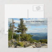 West Virginia Briefkaart (Voorkant / Achterkant)