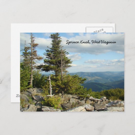 West Virginia Briefkaart (Voorkant / Achterkant)