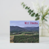 West Virginia Briefkaart Green Bank (Staand voorkant)