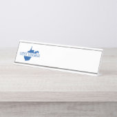 West Virginia Bureau Naambordje (Voorkant)