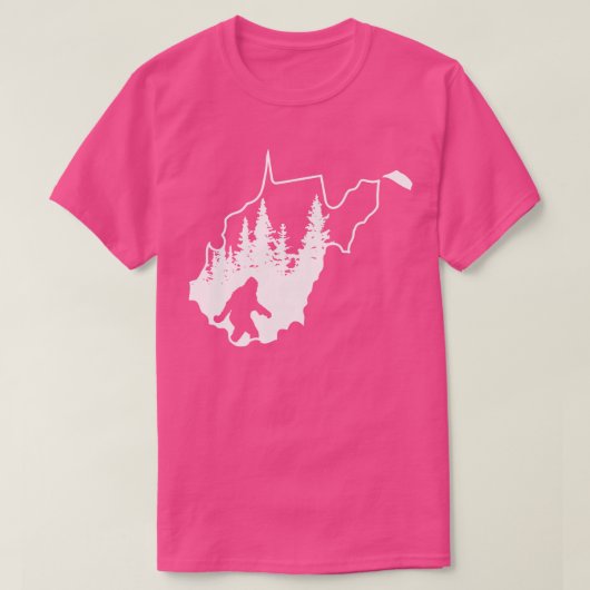 West Virginia Cadeau T-shirt (Design voorkant)