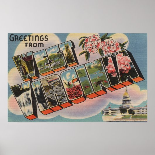 West Virginia (Capital Building) Poster (Voorkant)