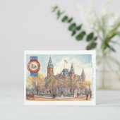  West Virginia Capitol met Seal Briefkaart (Staand voorkant)