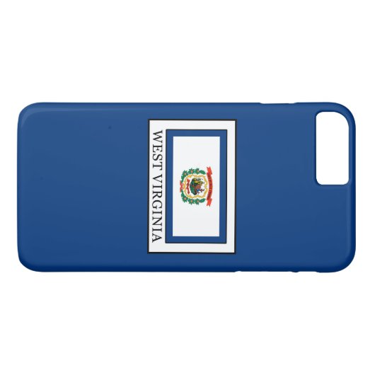 West Virginia Case-Mate iPhone Case (Achterkant (Horizontaal))