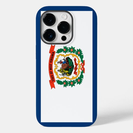 West Virginia Case-Mate iPhone Case (Achterkant)