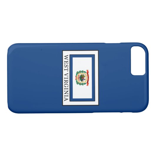 West Virginia Case-Mate iPhone Case (Achterkant (Horizontaal))