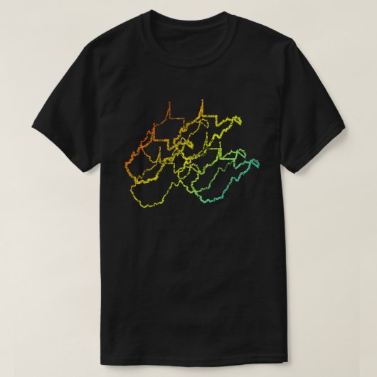 west virginia chill blur t-shirt (Design voorkant)