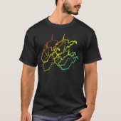 west virginia chill blur t-shirt (Voorkant)