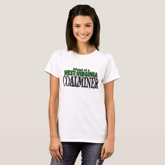 West Virginia Coalminer T-shirt (Voorkant volledig)