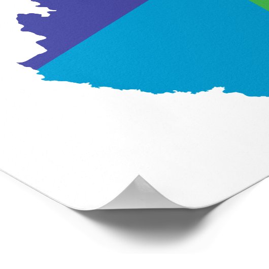 west virginia color burst poster (Hoek)