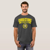 West Virginia Correctional Officer Thin Grey T-shirt (Voorkant volledig)