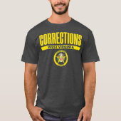 West Virginia Correctional Officer Thin Grey T-shirt (Voorkant)