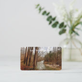 West Virginia Creek Visitekaartjes voor fotografie (Staand voorkant)