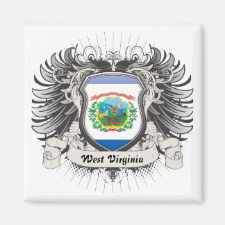 West Virginia Crest Magneet