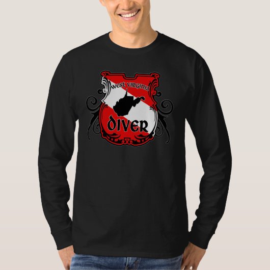 West Virginia Diver T-shirt (Voorkant)