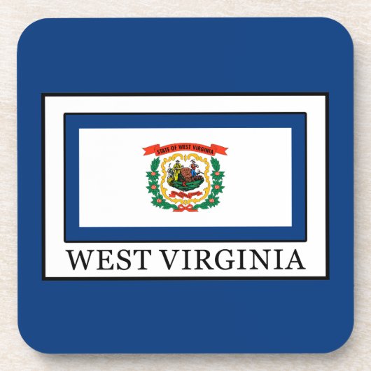West Virginia Drankjes Onderzetter (Voorkant)