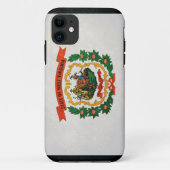 West Virginia Flag Case-Mate iPhone Case (Achterkant)