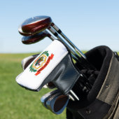 West Virginia Flag Golfheadcover (Insitu)