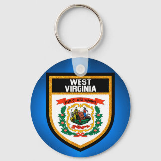 West Virginia Flag Sleutelhanger