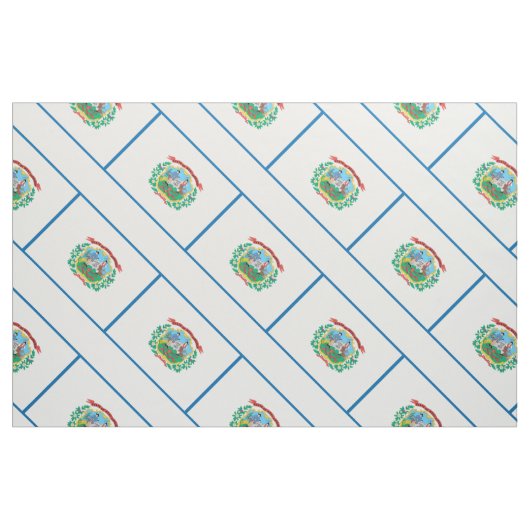 WEST VIRGINIA Flag Stof (Yard (91,4 cm))