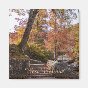 West Virginia foliage-koelkast Magneet