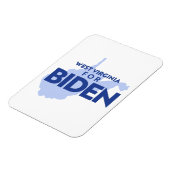 West Virginia For Biden Magneet (Linkerzijde)