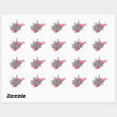 West Virginia Full of Hearts Stickers (Vel)