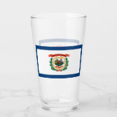 West Virginia Glas (Achterkant)