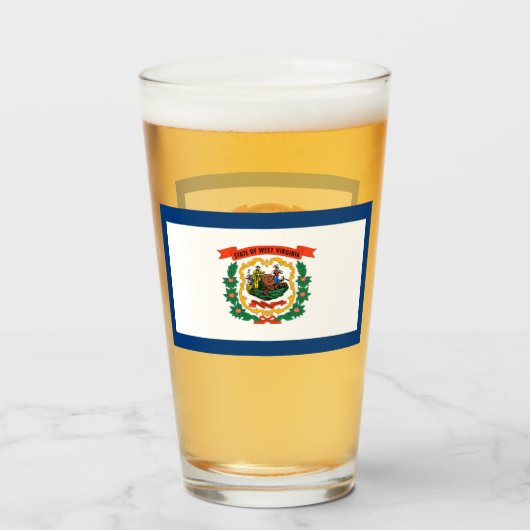 West Virginia Glas (Voorkant gevuld)