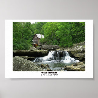 West Virginia Grist mill Poster