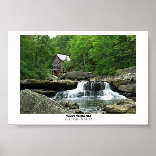 West Virginia Grist mill Poster (Voorkant)