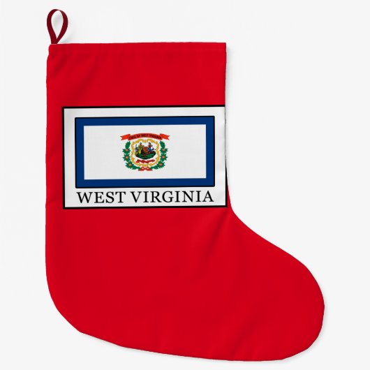 West Virginia Grote Kerstsok (Voorkant)
