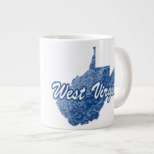 West Virginia Grote Koffiekop (Voorkant rechts)